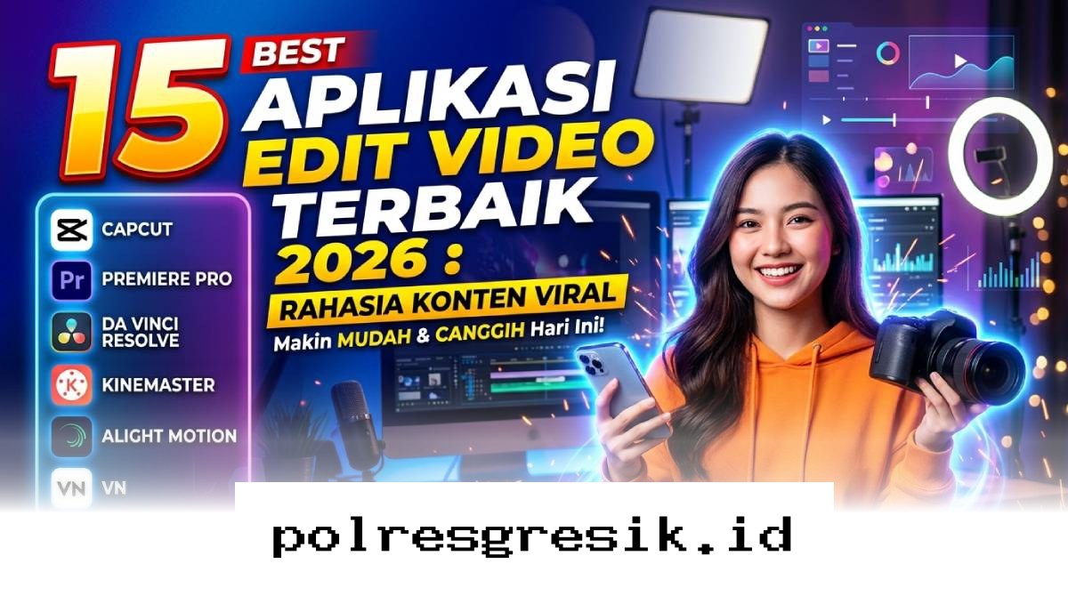 Bikin Konten Viral Jadi Lebih Gampang Pakai 15 Rekomendasi Aplikasi Edit Video Paling Canggih Tahun 2026!