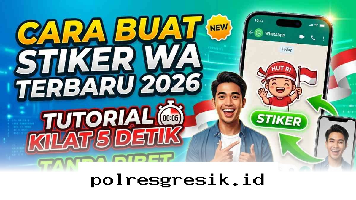 Bikin Stiker WhatsApp Sendiri Cuma 5 Detik, Gratis dan Langsung Jadi!