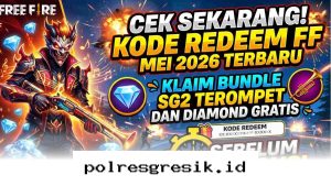 Buruan Ambil Bundle SG2 Terompet dan Diamond Gratis Lewat Kode Redeem FF Mei 2026 Sebelum Kedaluwarsa!