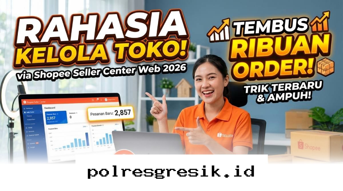 Cara Ampuh Banjir Orderan di Shopee Lewat Dashboard Web Sepanjang Tahun 2026!