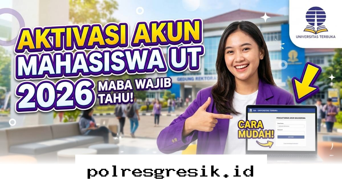 Cara Cepat Aktivasi Akun Mahasiswa UT 2026 Hanya dengan Smartphone!