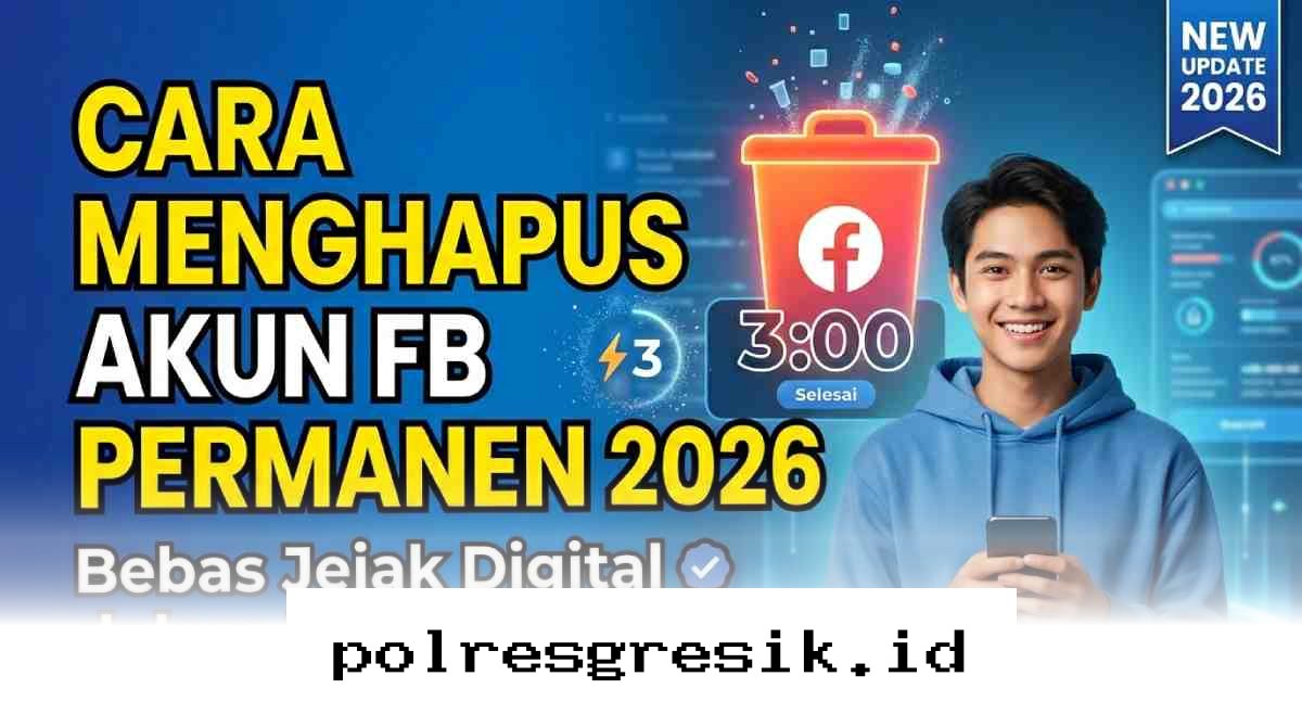 Cara Cepat Menghapus Akun Facebook Selamanya Agar Privasi Anda Lebih Terjaga di 2026!