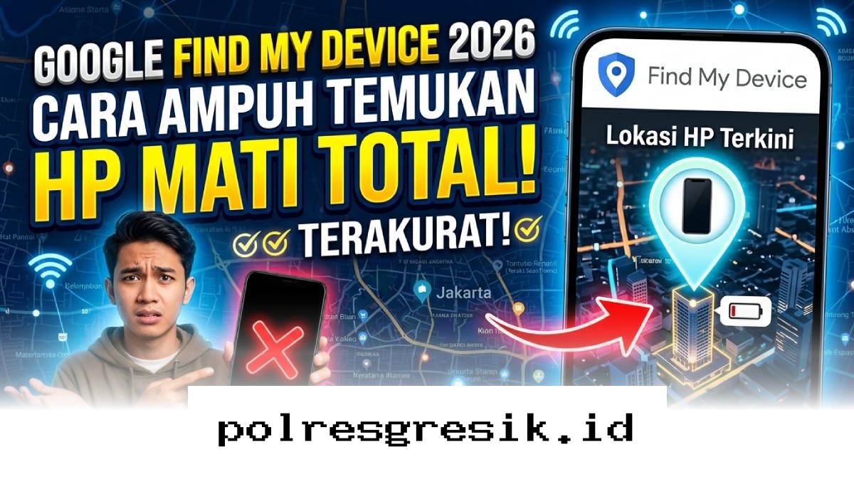 Cara Melacak HP yang Mati Total Menggunakan Fitur Google Terbaru di Tahun 2026