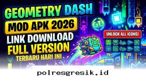Cara Mudah Dapatkan Semua Ikon Geometry Dash Versi Terbaru 2026 Tanpa Batas!