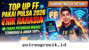 Cara Praktis Isi Diamond FF Pakai Pulsa 2026 Dijamin Cepat dan Hemat Biaya!