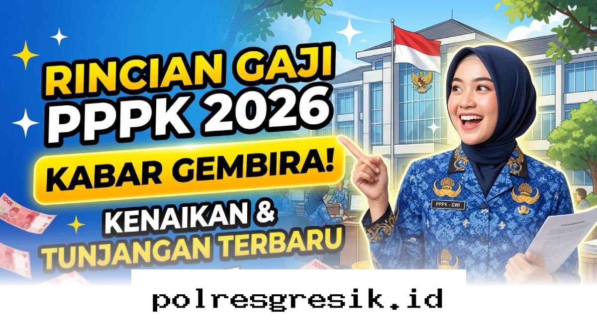 Cek Nominal Gaji PPPK 2026 Terbaru Setelah Resmi Naik dan Tambahan Tunjangannya!