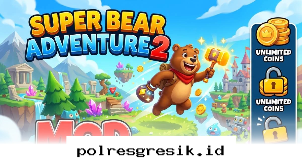 Dapatkan Koin Tanpa Batas di Super Bear Adventure 2 dengan Versi Mod Terbaru 2026 Sekarang Juga!