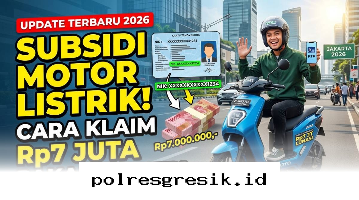 Dapatkan Subsidi Motor Listrik Rp7 Juta Pakai NIK, Simak Panduan Lengkapnya di Sini!