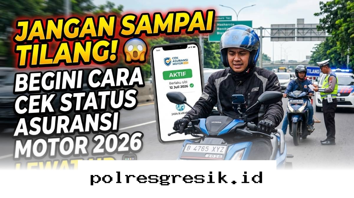 Hindari Denda Tilang dengan Mengecek Status Asuransi Motor 2026 Pakai Ponsel Saja!