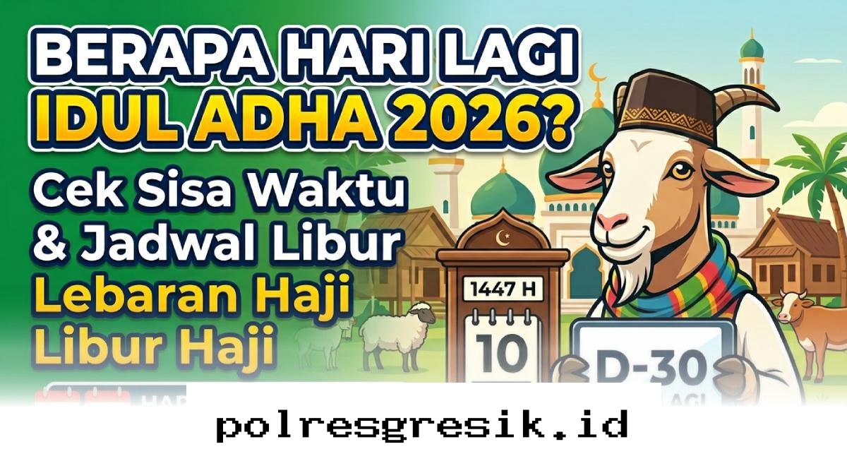 Hitung Mundur Idul Adha 2026, Simak Jadwal Libur Lengkap dan Sisa Harinya!