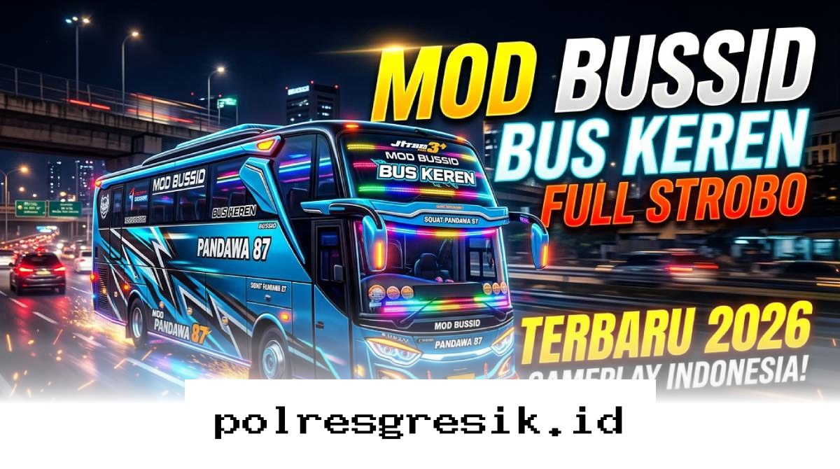 Ingin Bus BUSSID Tampil Mewah dengan Strobo? Unduh Koleksi Mod Terbaru 2026 Sekarang Juga!