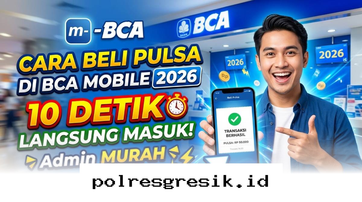 Isi Pulsa Lewat BCA Mobile Ternyata Cuma 10 Detik dan Hemat Biaya Admin!