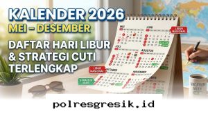 Panduan Cuti dan Hari Libur Mei sampai Desember 2026 agar Waktu Liburan Anda Lebih Maksimal!