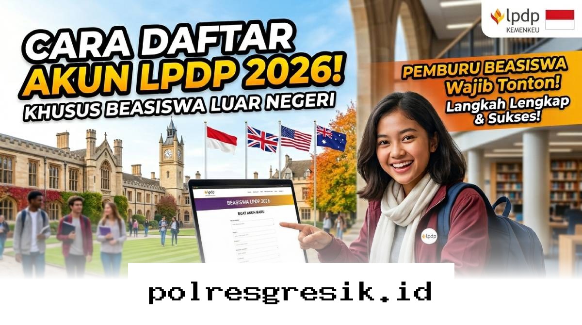 Panduan Lengkap Meraih Beasiswa Luar Negeri dengan Akun LPDP 2026