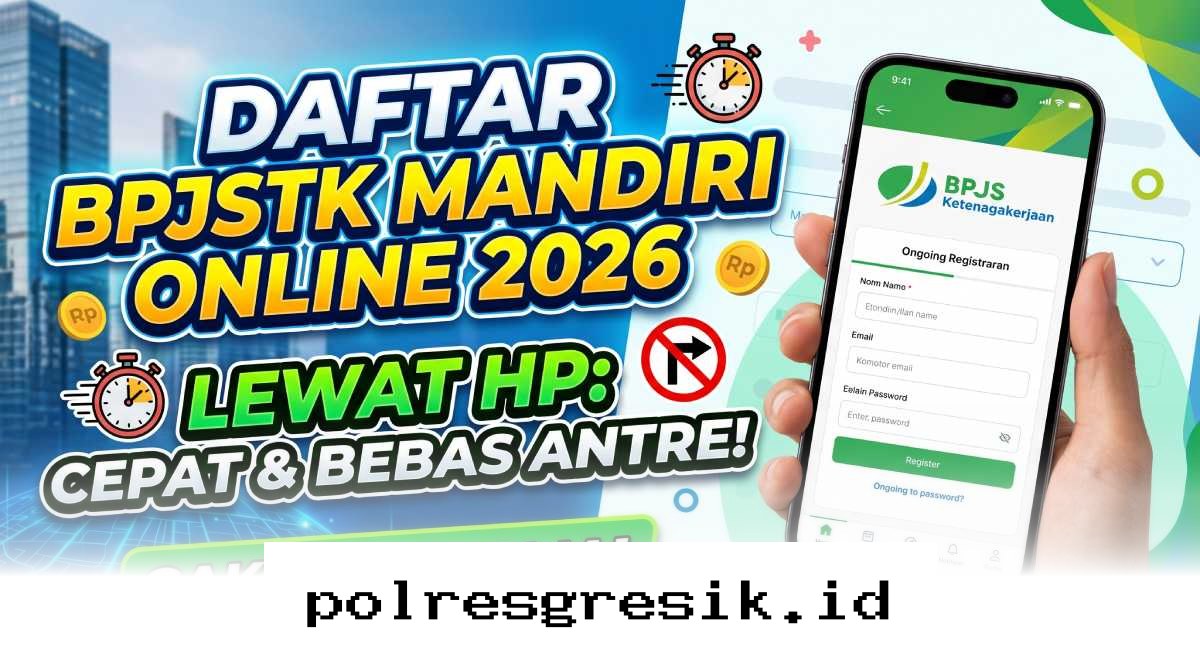 Panduan Praktis Registrasi BPJS Ketenagakerjaan Mandiri 2026 dari Ponsel Tanpa Perlu ke Kantor!