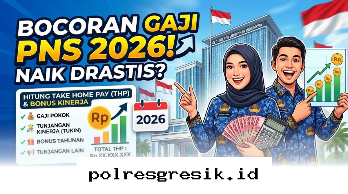 Simulasi Penghasilan PNS Tahun 2026, Intip Rumus Gaji dan Bonus Kinerja Anda!