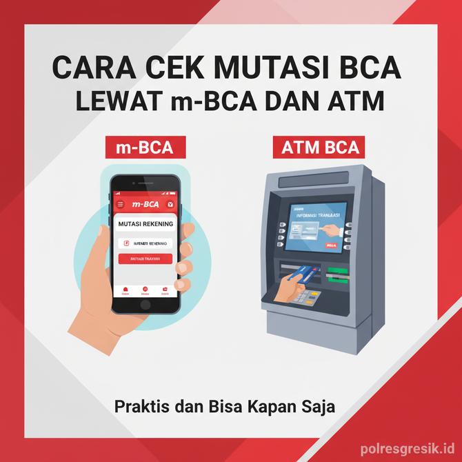 Thumbnail: Cara Cek Mutasi BCA Lewat m-BCA dan ATM, Praktis dan Bisa Kapan Saja