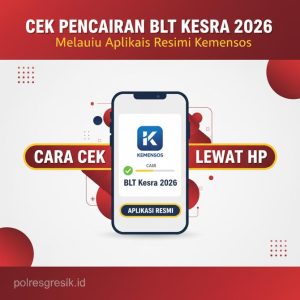 Thumbnail: Cara Cek Pencairan BLT Kesra 2026 Lewat HP Melalui Aplikasi Resmi Kemensos
