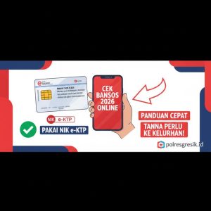 Thumbnail: Cek Bansos 2026 Online Pakai NIK e-KTP: Panduan Cepat Tanpa Perlu ke Kelurahan!