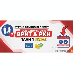 Thumbnail: Status Bansos SI atau SPM? Cek Jadwal Cair BPNT dan PKH Tahap 1 2026!