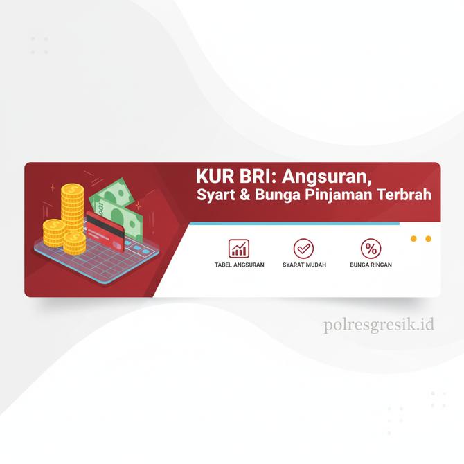 Thumbnail: Tabel Angsuran Pinjaman KUR BRI Lengkap, Syarat dan Bunga