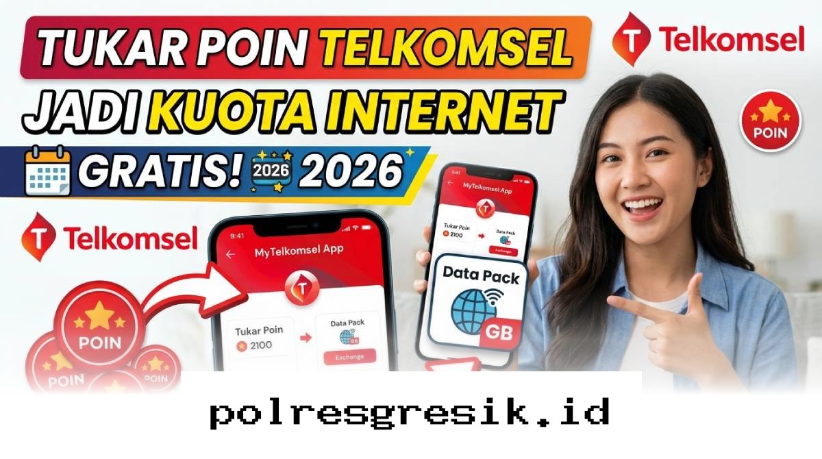 Trik Praktis Ubah Poin Telkomsel Jadi Kuota Internet Gratis di Tahun 2026!