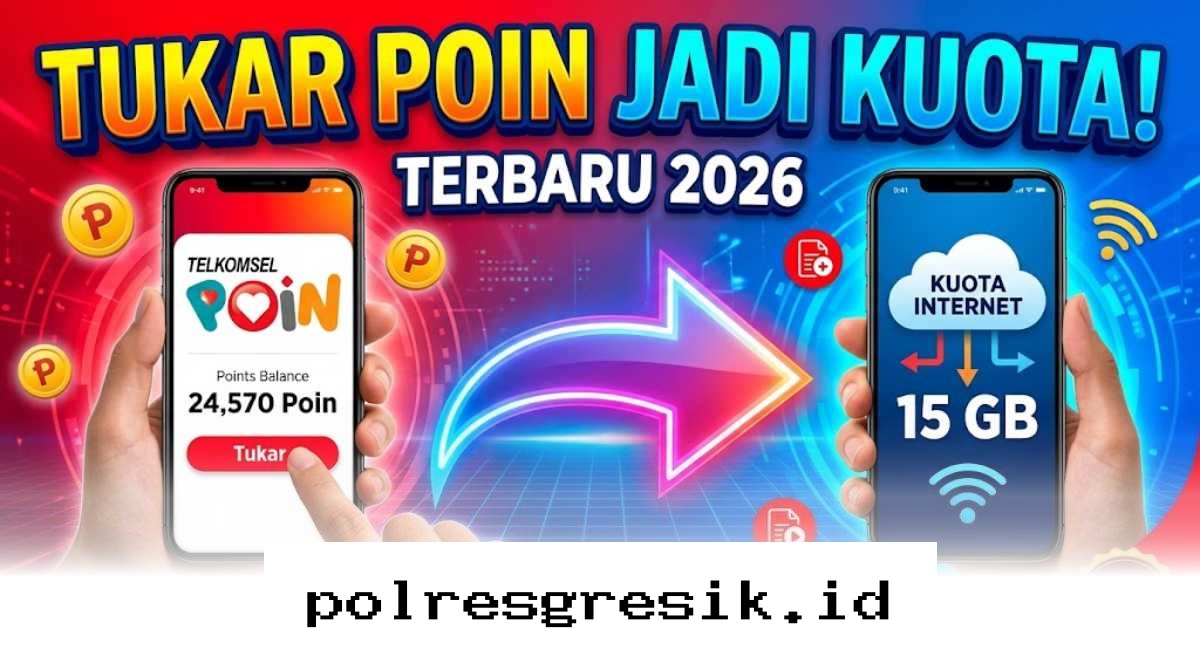 Ubah Poin Telkomsel Jadi Kuota Gratis Tanpa Bayar di Tahun 2026!