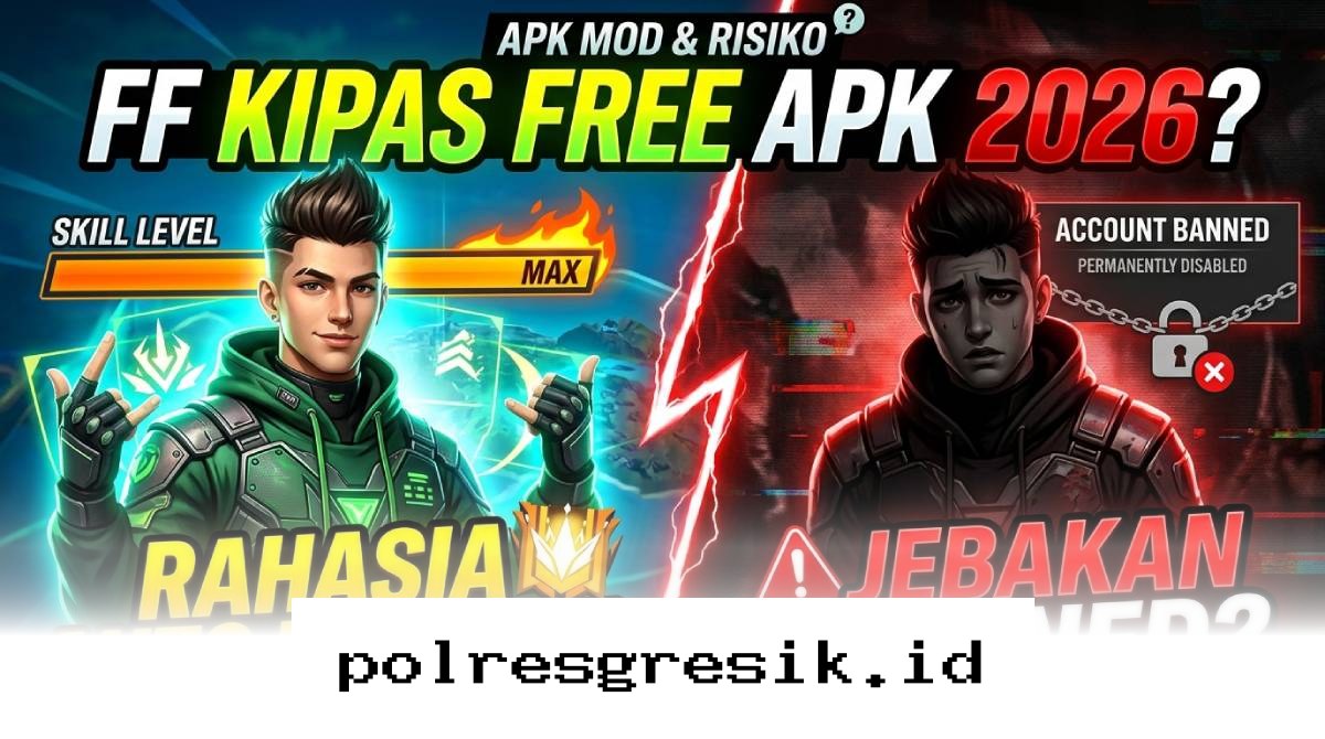 Waspada Bahaya FF Kipas Free APK 2026 Sebelum Akun Anda Terkena Banned Permanen!